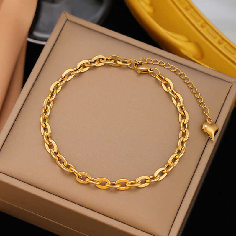 Gold plated anti-tarnish Rope bracelet