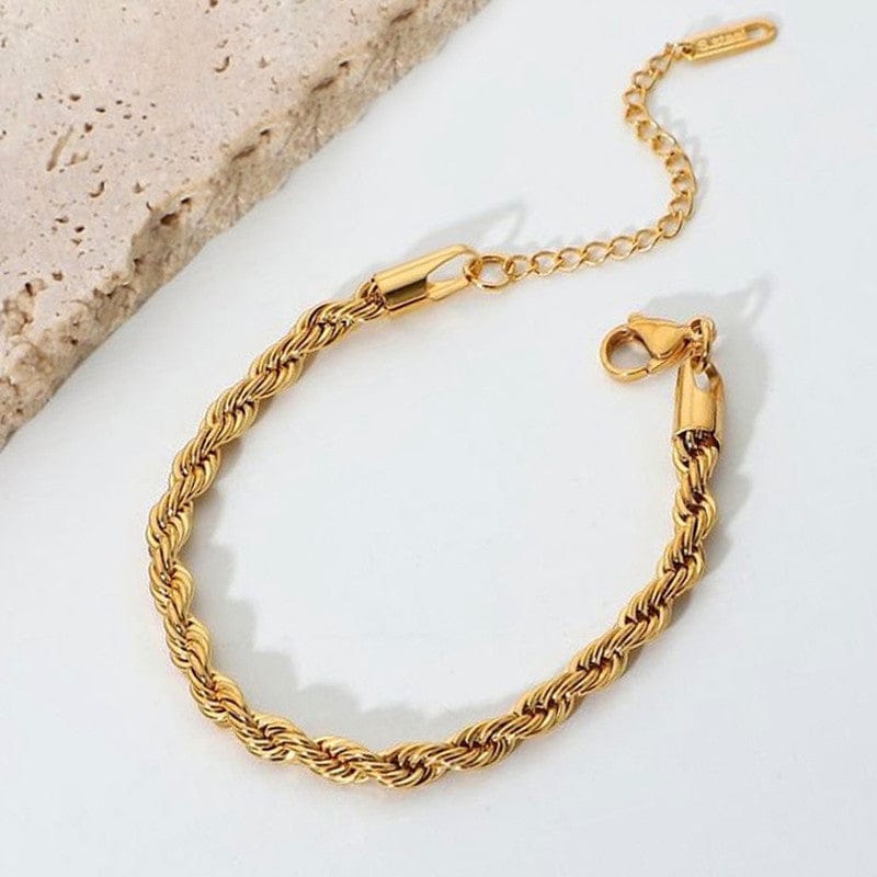 Chunky Rope Chain Bracelet